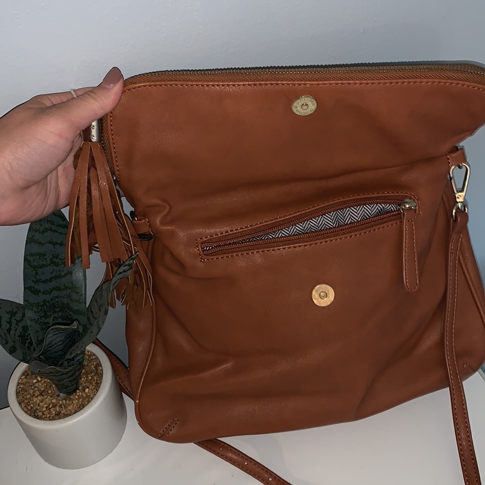 Faux leather crossbody purse - Picture 2 of 6